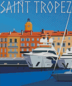 Saint Tropez Diamond Painting