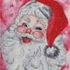 Santa Face Diamond Painting