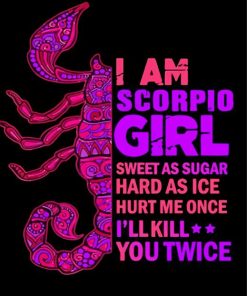 Scorpio Zodiac Sign Diamond Painting