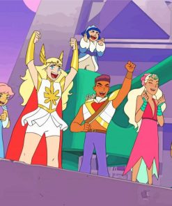 She Ra And The Princesses Of Power Characters Diamond Painting