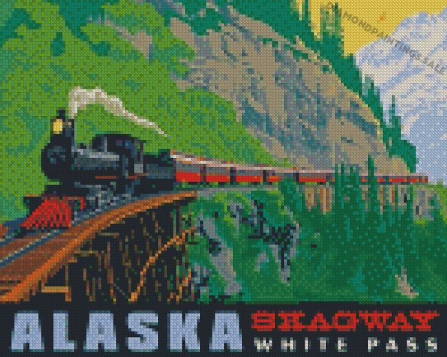 Skagway Alaska Diamond Painting