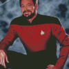 Star Trek Commander Riker Diamond Painting