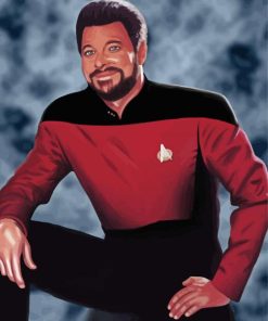 Star Trek Commander Riker Diamond Painting