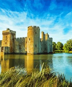 The Bodiam Castle Diamond Painting