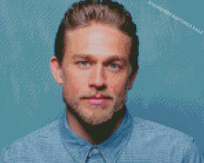 The English Actor Charlie Hunnam Diamond Painting