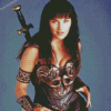 Xena Warrior Princess Character Diamond Painting