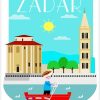 Zadar Poster Diamond Painting