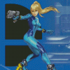 Zero Suit Samus Anime Diamond Painting