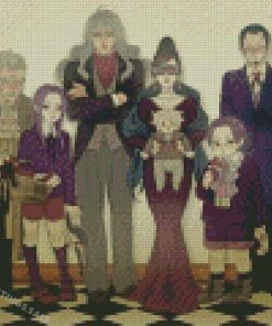 Zoldyck Family Hunter x Hunter Anime Diamond Painting