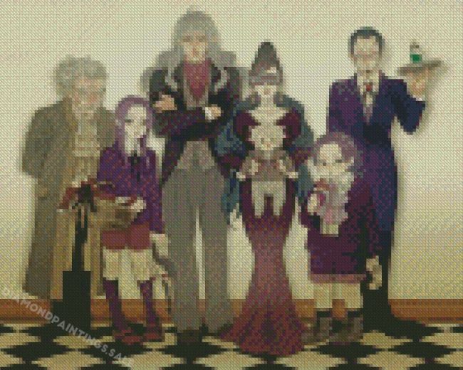 Zoldyck Family Hunter x Hunter Anime Diamond Painting