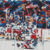 Abstract Miracle On Ice Diamond Painting