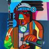 Abstract Native Man John Nieto Diamond Painting