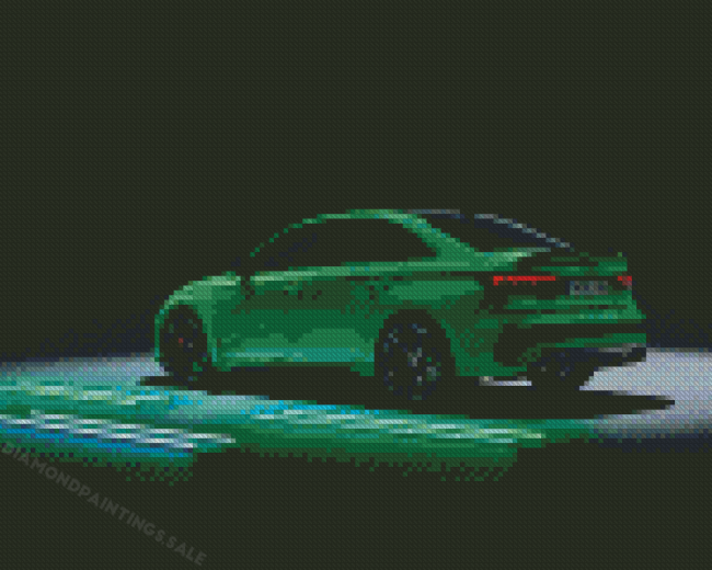 Aesthetic Audi RS3 Car Diamond Painting