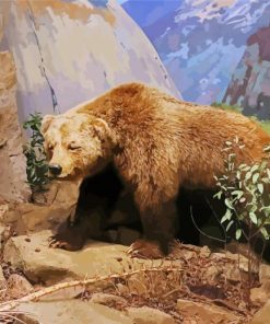 Aesthetic California Bear Diamond Painting
