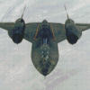 Aesthetic Lockheed SR 71 Blackbird Diamond Painting