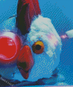 Aesthetic Robot Chicken Diamond Painting