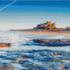 Aesthetic Seascape Castle Diamond Painting