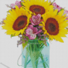 Aesthetic Sunflower In Jar Diamond Painting