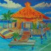 Aesthetic Surf Shack Diamond Painting