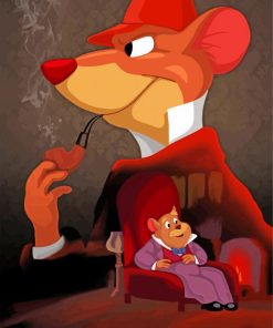 Aesthetic The Great Mouse Detective Art Diamond Painting