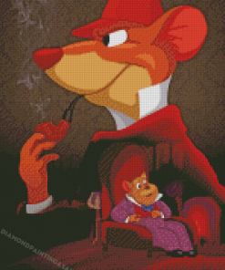 Aesthetic The Great Mouse Detective Art Diamond Painting