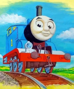 Aesthetic Thomas The Tank Diamond Painting