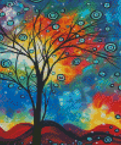 Aesthetic Tree Branches Diamond Painting