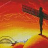 Aesthetic Angel Of The North Diamond Painting