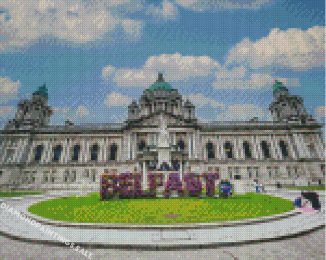Aesthetic Belfast City Hall Diamond Painting