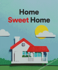 Aesthetic Home Sweet Home Diamond Painting