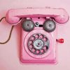 Aesthetic Vintage Pink Phone Art Diamond Painting