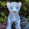 Aesthetic White Baby Tiger Diamond Painting