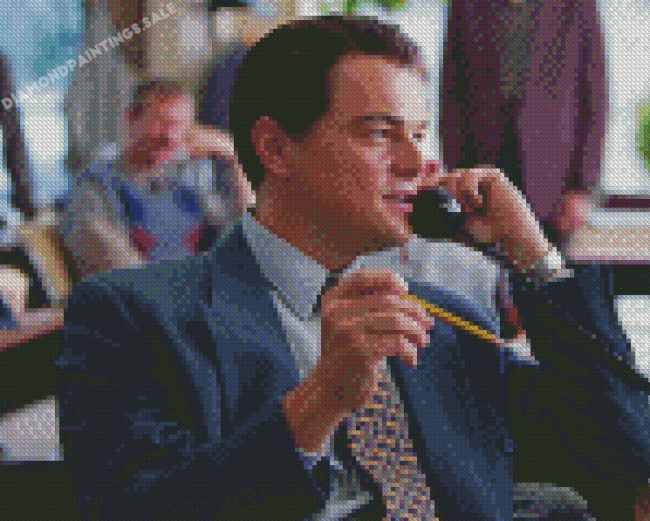 Aesthetic The Wolf Of Wall Street Diamond Painting