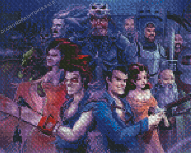 Army Of Darkness Characters Diamond Painting