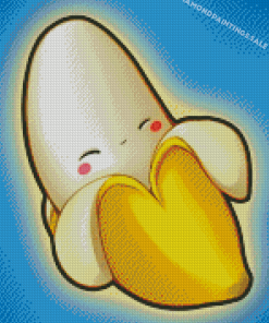 Banana Cartoon Kawaii Diamond Painting