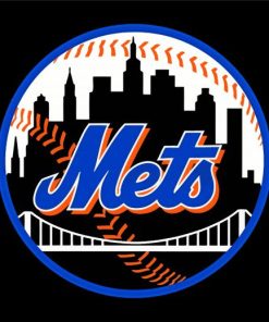 Baseball Team Mets Logo Diamond Painting