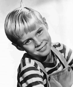 Black And White Dennis The Menace Character Diamond Painting