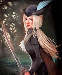 Bloodborne Lady Maria Diamond Painting