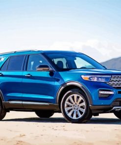 Blue Ford Explorer Diamond Painting