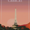 Caracas Poster Diamond Painting