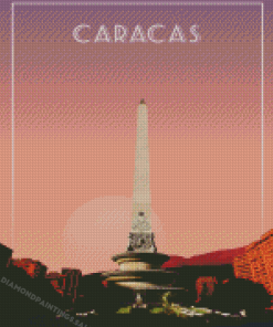 Caracas Poster Diamond Painting