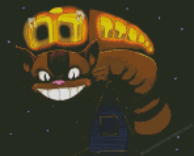 Catbus Studio Ghibli Diamond Painting