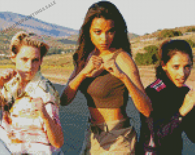Charlie's Angels Characters Diamond Painting