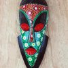 Colorful African Wood Mask Diamond Painting