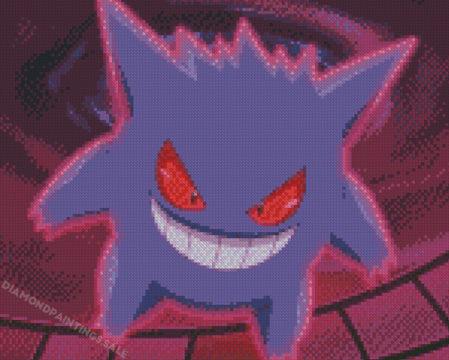 Cool Gengar Diamond Painting