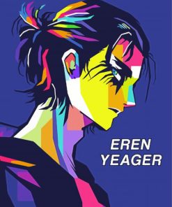 Cool Eren Yaeger Diamond Painting