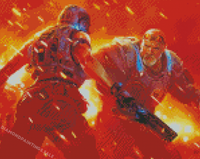 Gears Of War 5 Scene Diamond Painting