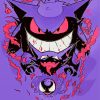 Gengar Pokemon Diamond Painting