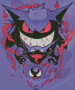 Gengar Pokemon Diamond Painting