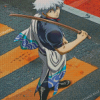 Gintoki Sakata Character Diamond Painting